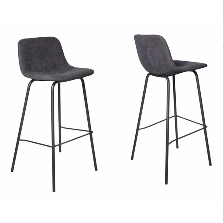 High Quality Fabric Cover Bar Chair